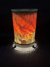 Vintage 1958 Econolite Chicago London Fire Motion Lamp