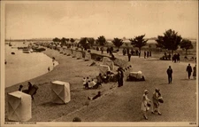 Maldon Promenade Essex England vintage postcard c214