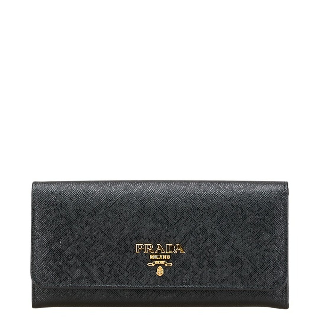 Prada Saffiano Leather Long Wallet for Women Model 214-11763