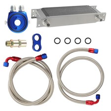 13 Row Kit radiatore olio universale AN-10 AN10 Oil cooler installation kit