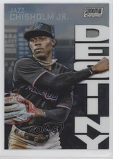 2022 Topps Stadium Club Chrome Dynasty and Destiny Jazz Chisholm #4B ut4