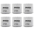 6x Pack of New RYCO Oil Filter Z79A - Equiv. Sakura C-1032, Wesfil WZ142, WZ79