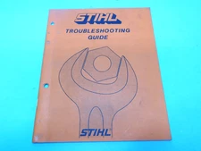 SERVICE  REPAIR MANUAL FOR STIHL TROUBLESHOOTING GUIDE      ---     BOX 2780 OO