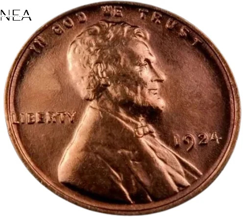 1924 Lincoln Wheat Penny Cent ~~ Gem BU (red)
