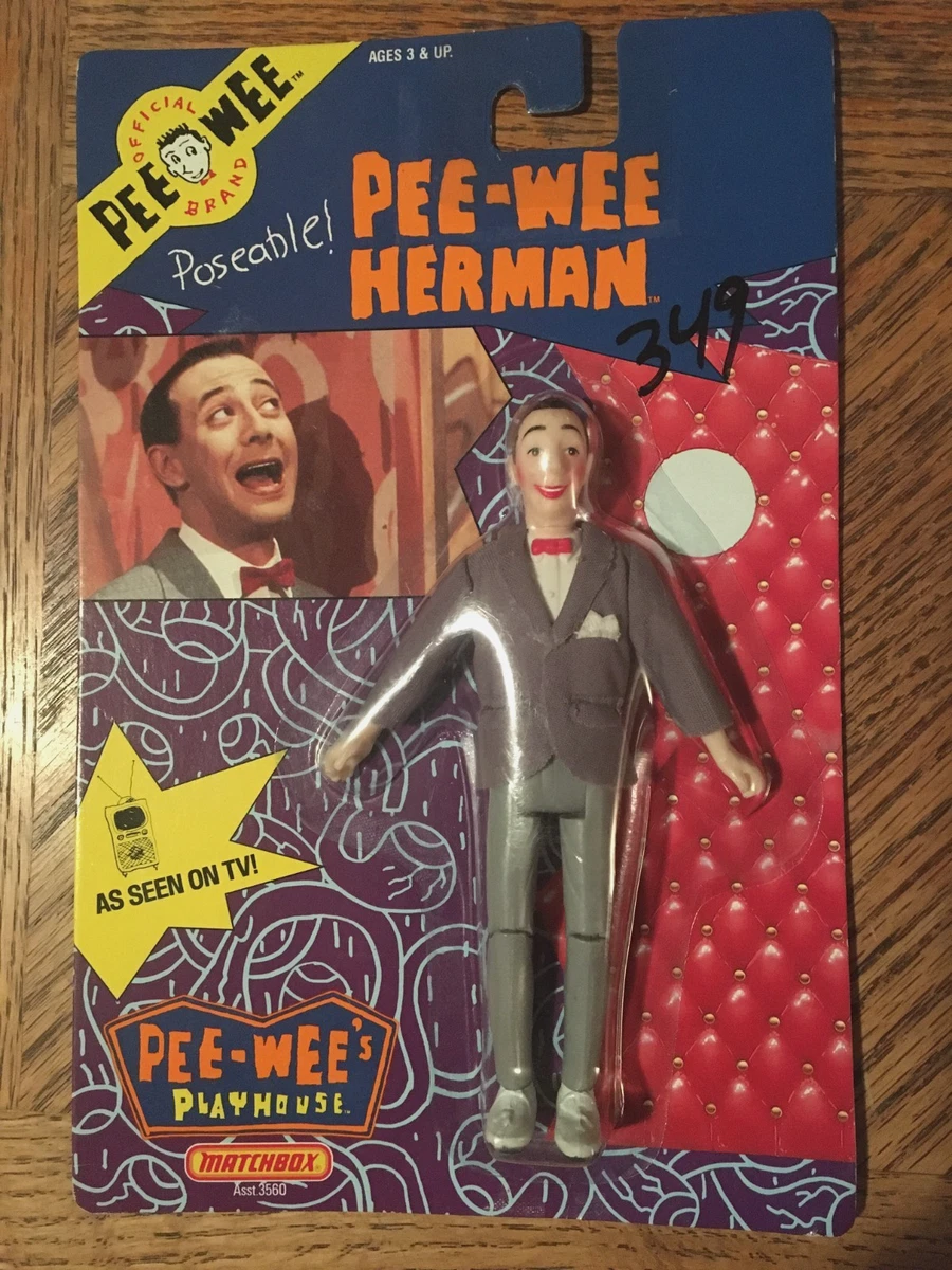 TV Character/Cartoon Pee-wee Herman with Vintage Action Figures
