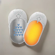 Wowgo Hand Warmers Rechargeable White USB Charging Cable Fast Heating 2 Piece