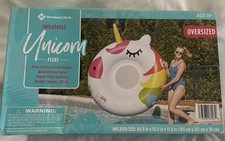 Unicorn Inflatable Pool Float Oversized