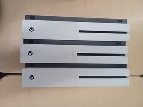 Lot Of 3 Microsoft Xbox One S (1681) Video Game Consoles AS IS - For Parts