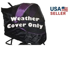 Special Edition No-Zip Pet Stroller - Easy Fold, Rain Guard, for All Pets