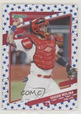 2021 Panini Donruss Variation Independence Day Yadier Molina (The Lou) #172 0t2