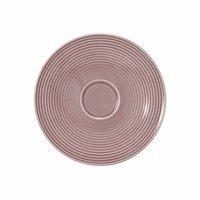 Seltmann Weiden Kombi-Untertasse Groß Beat Altrosa, Porzellan, Rosa, 16.5 Cm