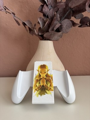 PowerA kabelloser Controller, wiederaufladbar, Nintendo Switch, Weiß/Gold Zelda