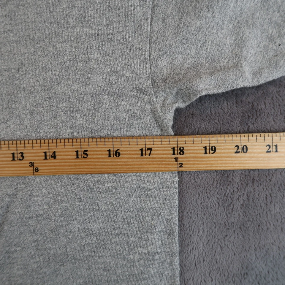 Camiseta Vintage Años 80 Champion Blanco Gris Jaspeado Manga Corta Hecha en EE. UU. M Med Foto 4 de 4