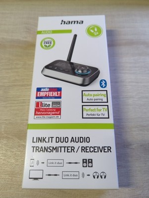 Hama Bluetooth Transmitter Receiver TV Stereoanlage Beamer Adapter