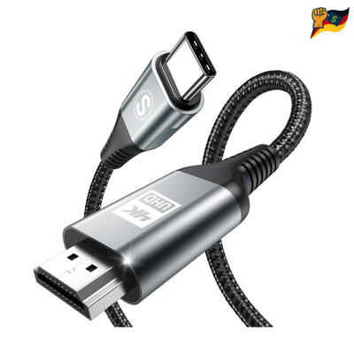 USB C zu HDMI Kabel 2 m 4K 60Hz Kompatibel mit iPhone 17