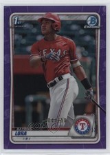 2020 Bowman Chrome Prospects Purple Refractor 204/250 Bayron Lora #BCP-52 0e7u