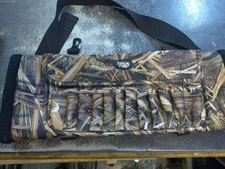 Scheels Outfitters Soft Shell Hand Warmer Muff Mossy Oak Shadow Grass Blades