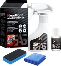 Headlight Restoration Kit Ceramic Coating Cleaner For Trucks Rvs Haze Removal Headlight Restoration Kit Ceramic Coating Cleaner For Trucks Rvs Haze Removal