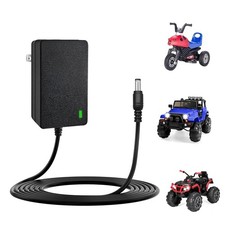 12V Battery Charger for Kids Ride On Toys, Electric Cars, Power Wheels, Motor...