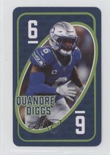 2024 Uno Fandom NFL Seattle Seahawks Blue Quandre Diggs #6 0c4