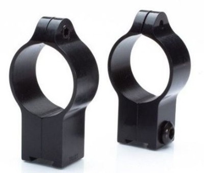 Talley 22 Anschutz Steel Rimfire Dovetail Setup Rings, 30mm, High, Black: 30TRH