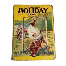 The Greyfriars Holiday Annual 1934 For Boys And Girls Vintage Collectible Book
