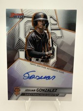 2025 Bowman’s Best Josuar Gonzalez Prospect Auto B25-JG Giants