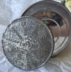 Early Vintage Original 1920s 2Lb RED TOP Brand Syrup Tin Can W Paper Label RARE — photo 5
