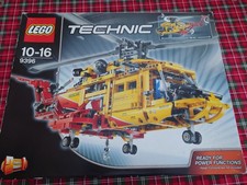 LEGO Technic 9396 Rescue Helicopter Opened Box Brand New Retired Set