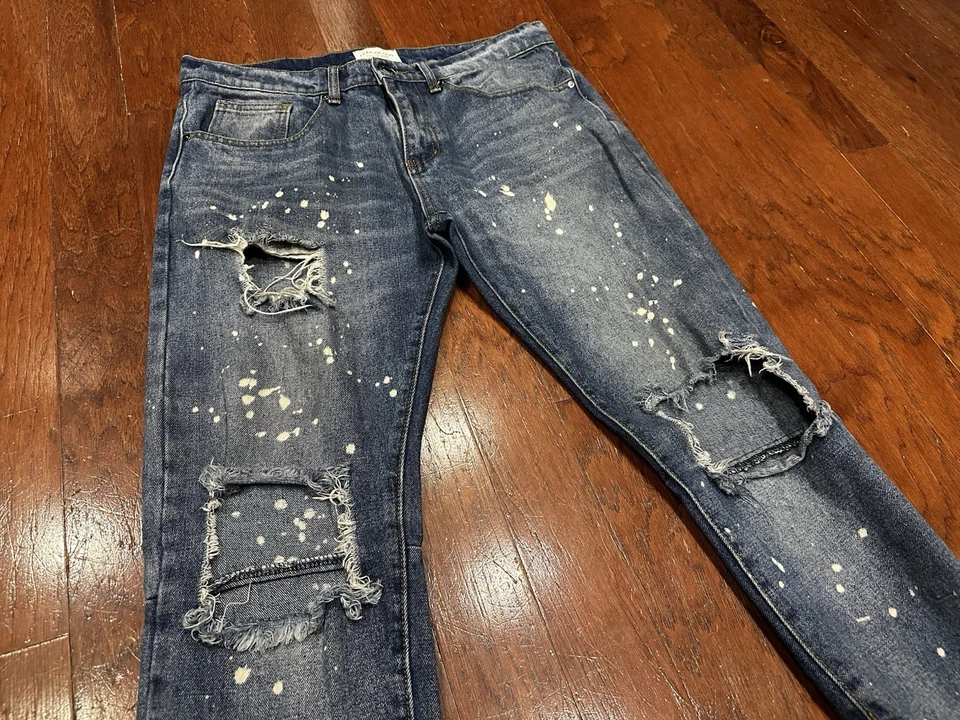 Pantalones de mezclilla para hombre Fear Of God Fourth Collection talla 34 [RAROS] Foto 4 de 4