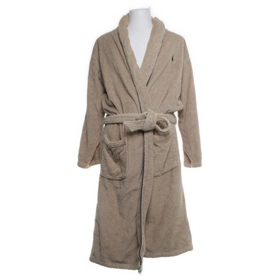 Polo Ralph Lauren, Bademantel, Größe: ONE SIZE, Beige, Baumwolle #ln1