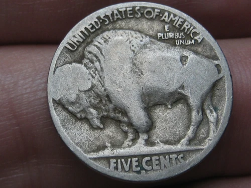 1913 D Buffalo Nickel-Denver, Good Reverse Details- T2, Type 2, Var 2, Variety 2