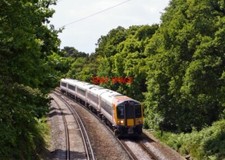 PHOTO  CLASS 444 NO 444016 APPROACHES THE DORSET/HAMPHIRE BORDER WITH THE 1303 W