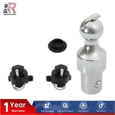 60638 Puck System 2-5/16" Gooseneck Ball & Safety Chain Anchor Kit Polished