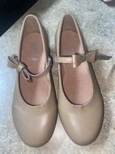 Tap Shoes Girls 13 Bloch Dance Tan Beige