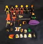 Vintage Playmobil Knights Medieval Weapons Characters and Many Accessories