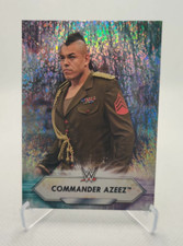 2021 Topps WWE Foilboard #145 Commander Azeez wrestling card