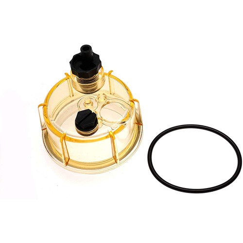S3213 RK30475 Fuel Water Separator Collection Bowl Plastic Clear Bowl B32013 - Bild 2 von 6
