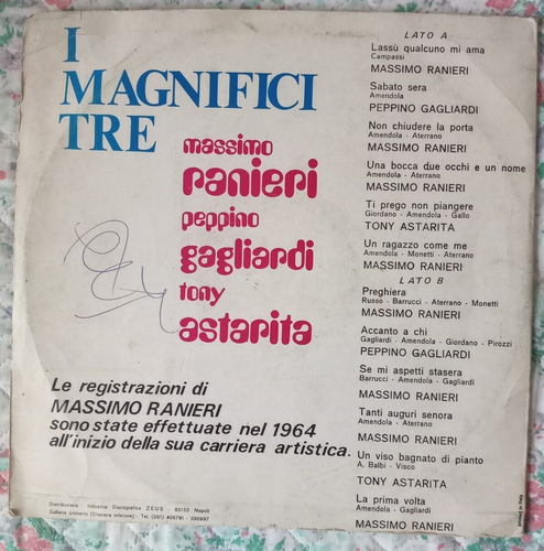 GIANNI ROCK , MASSIMO RANIERI - CANZONI 1964 - Foto 2 di 4