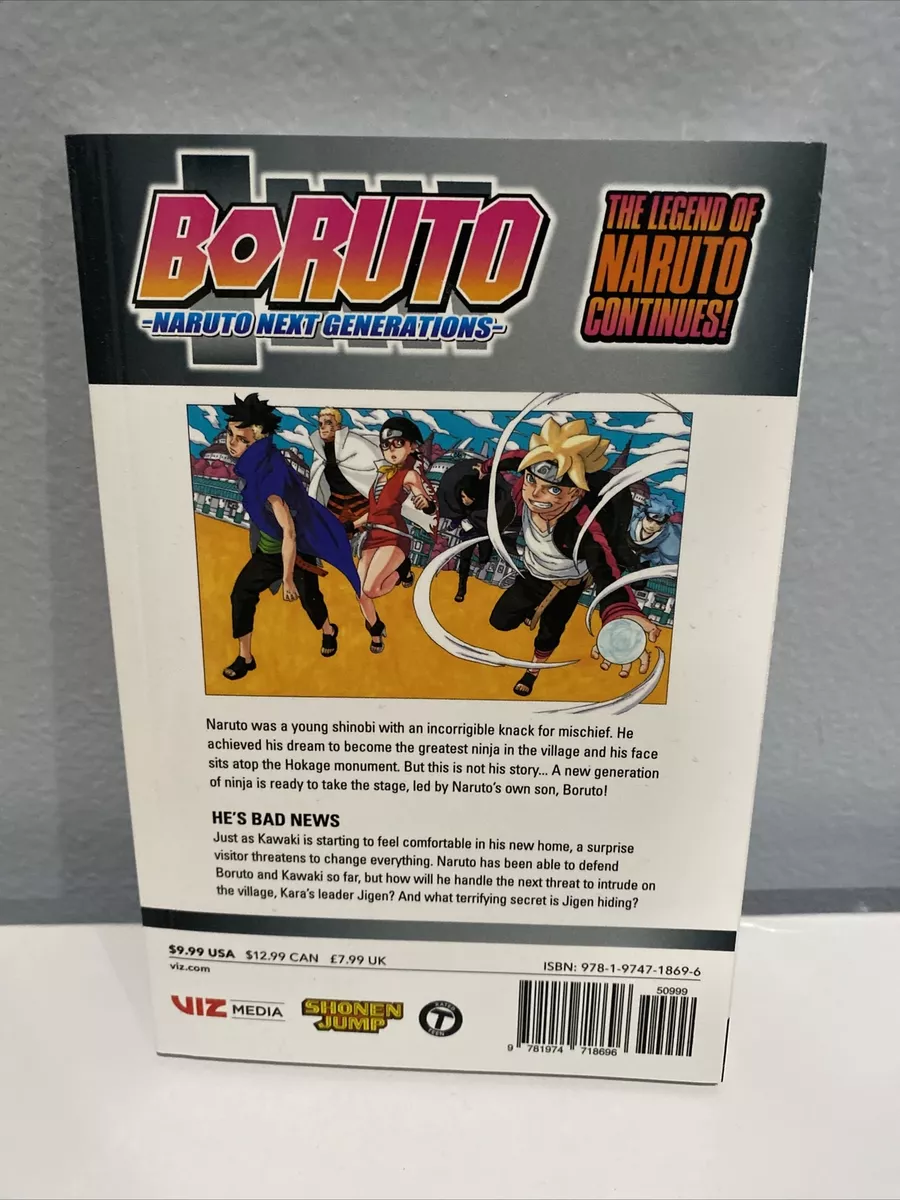 Boruto manga in Spanish version is now joining the Top 3 lead