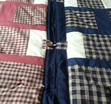 christmas QUILT FOR FRIENDS Two Quilts combined each Has A Separate Quilt