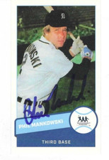 Signed PHIL MANKOWSKI Detroit Tigers 2024 Tampa Rays Fan Fest Card w/COA