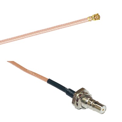 RG178 IPX U.FL To F FEMALE Coax RF Cable USA-Ship - Foto 4