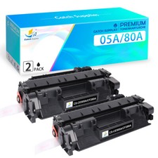 2 Toner Cartridge for HP 80A HP LaserJet Pro 400 M401dw M401a M401dn MFP M425dn