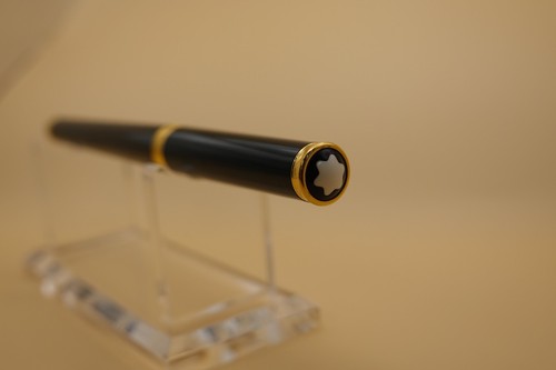 Montblanc Noblesse Oblige Fountain Pen 14K Gold Nib Black w/ Ink Cartridges Germ - 第 10/11 張圖片