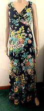 Vintage 70’s  Maxi  Dress   Floral  Hippy Boho Unbranded Size 12