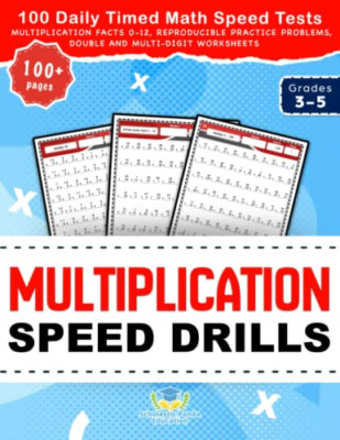 Multiplication Speed Drills: 100 Daily Timed Math Speed -  NEW Scholastic Pand 2