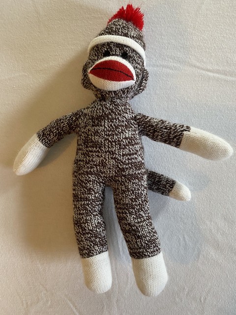 sock monkey animals