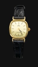 Meister Anker Damen Uhr, Quartz, mit Lederband & neuer Batterie, guter Zustand 