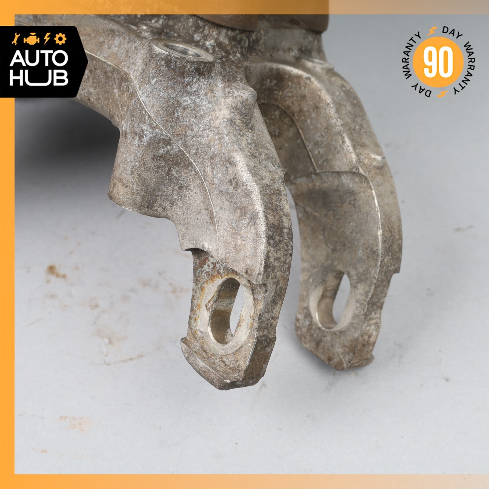 03-13 Bentley Continental Flying Spur Rear Left Side Spindle Knuckle Hub OEM 80k